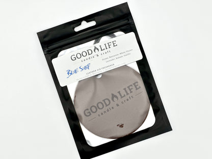 Blue Surf Scented Leather Air Freshener
