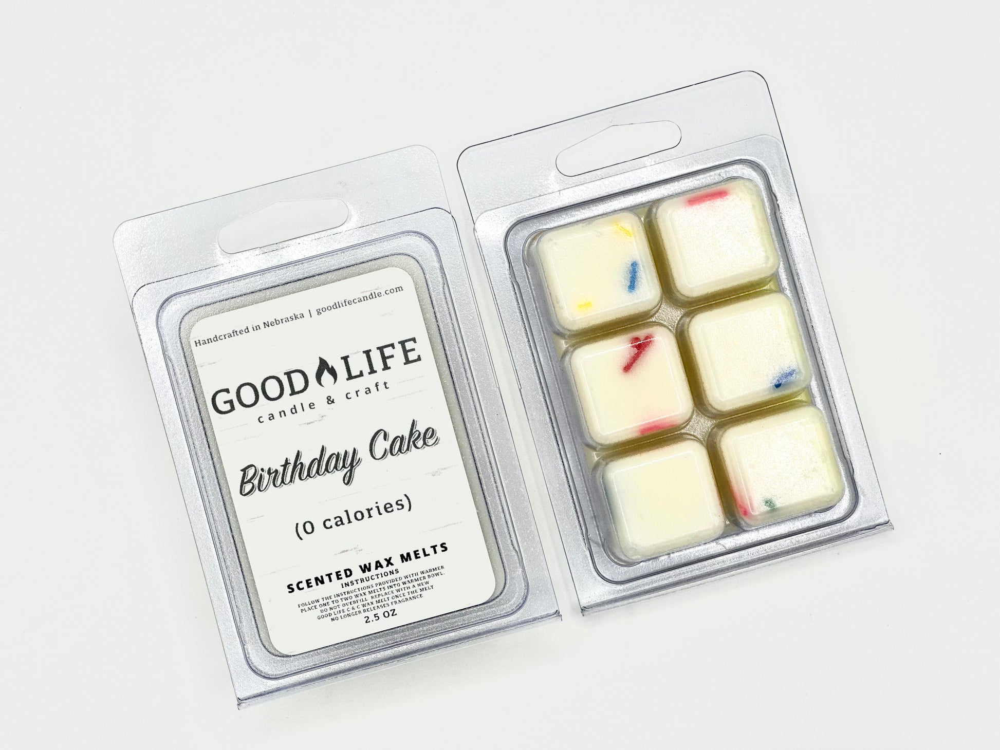 Birthday Cake (0 Calories) Scented Wax Melts – Good Life Candle & Craft