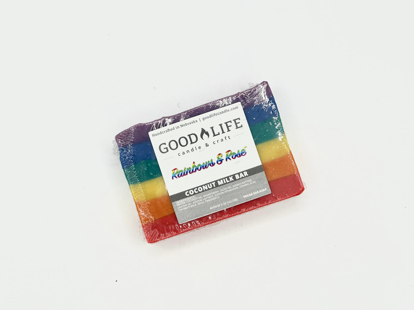 Rainbows & Rosé Bar Soap