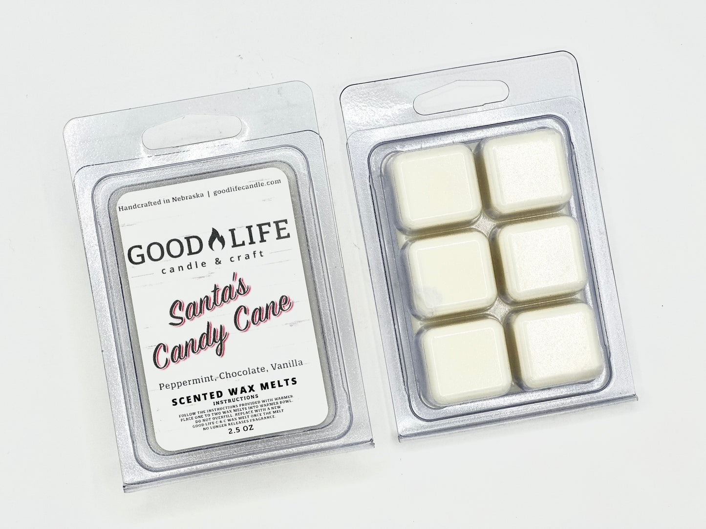 Santa's Candy Cane Scented Wax Melts