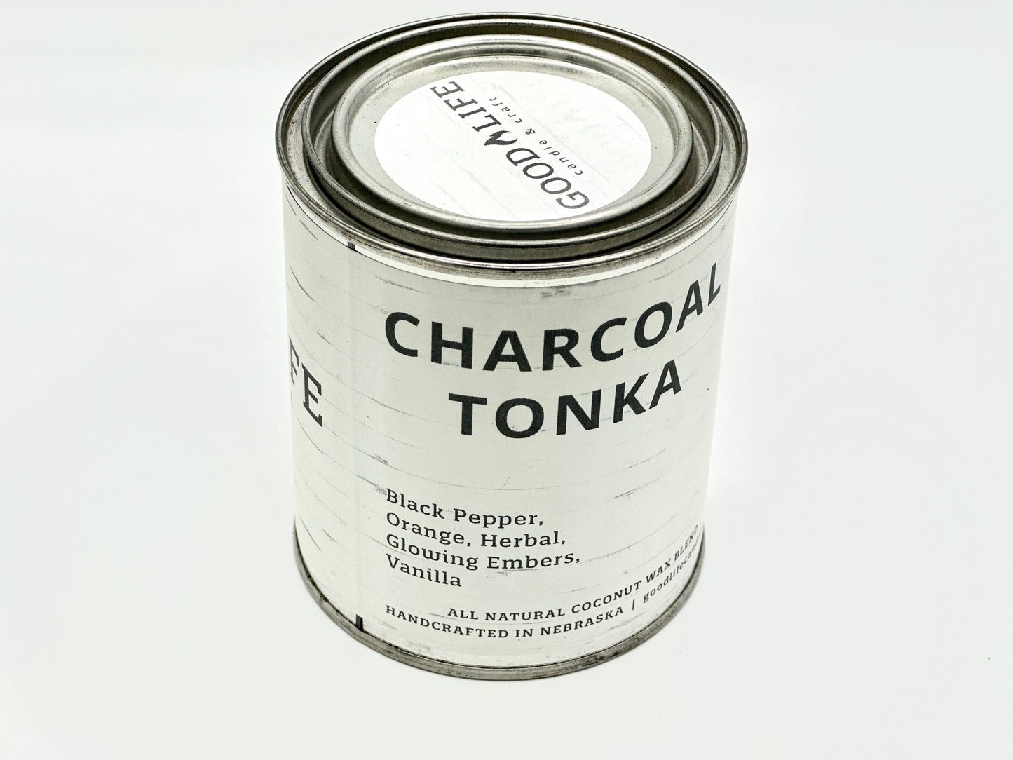 Charcoal Tonka Scented Candle