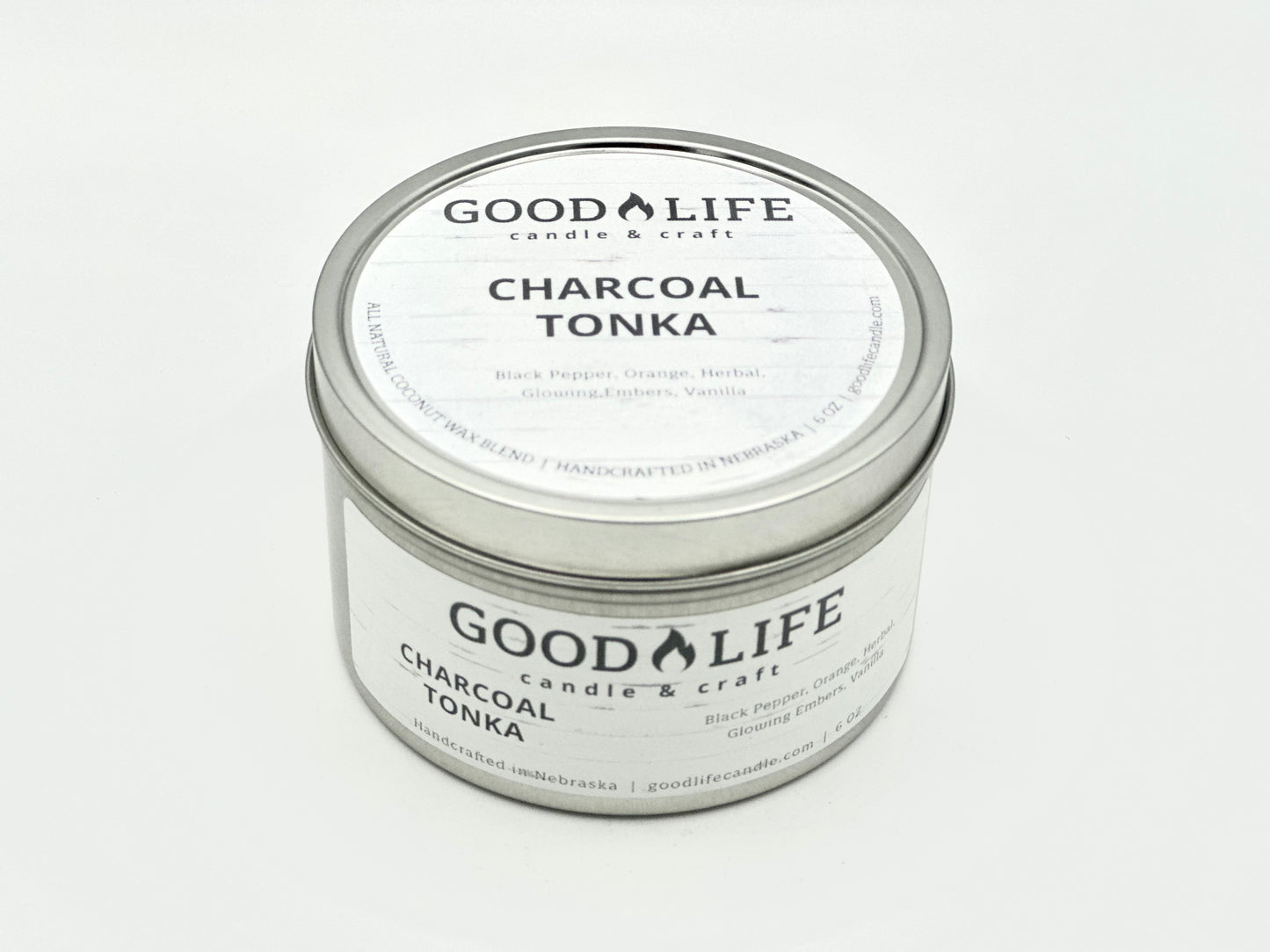 Charcoal Tonka Scented Candle