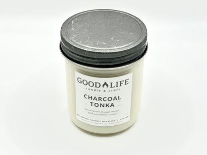Charcoal Tonka Scented Candle