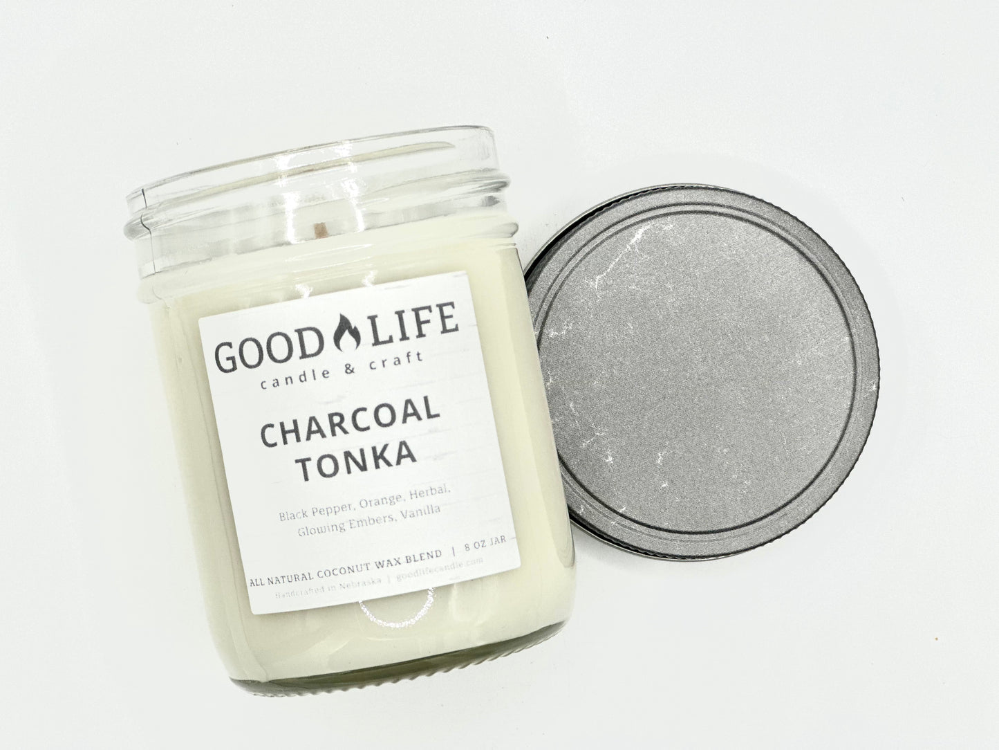 Charcoal Tonka Scented Candle