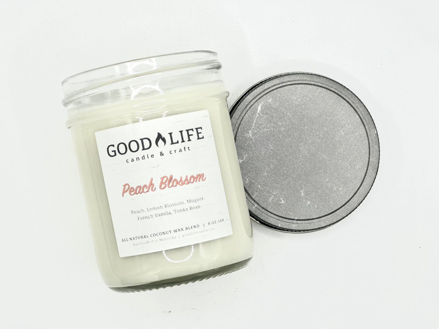 Peach Blossom Scented Candle