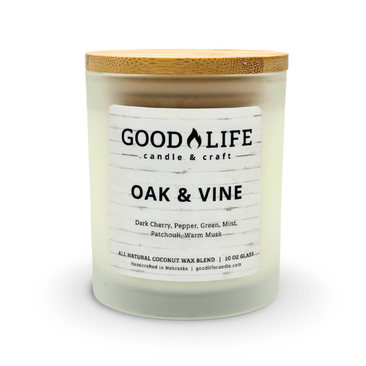 Oak & Vine Scented Candle