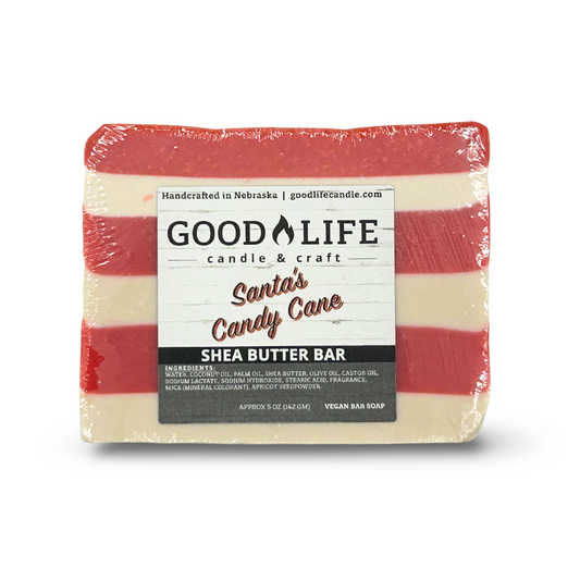 Santa's Candy Cane Bar Soap