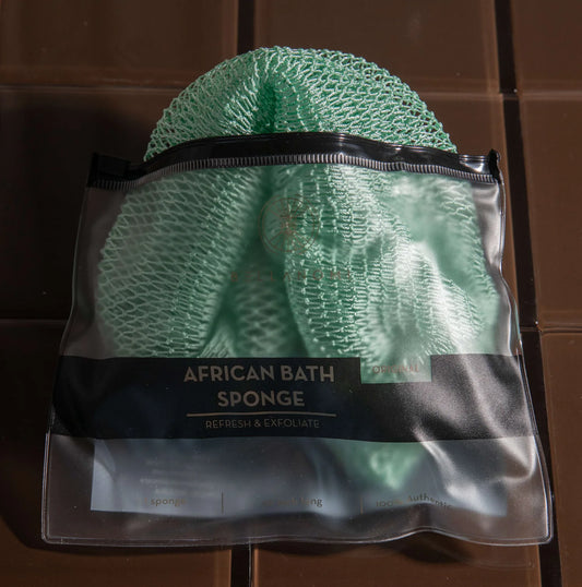 African Exfoliating Net Sponge 45" Long