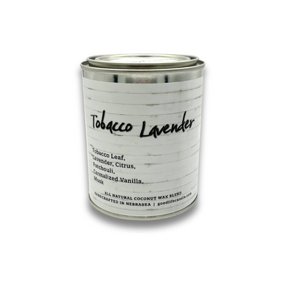 Tobacco Lavender Scented Candle