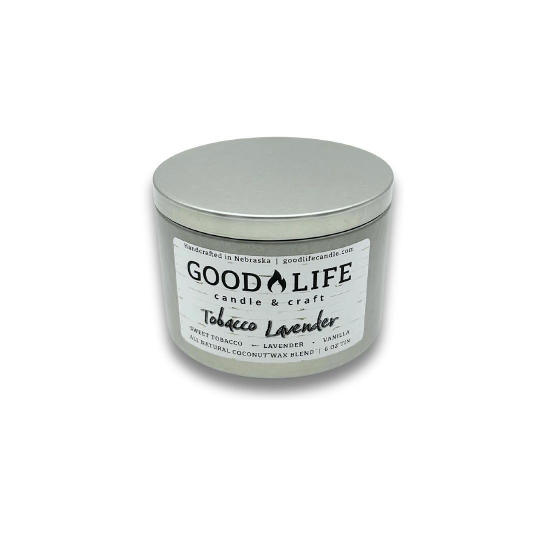 Tobacco Lavender Scented Candle