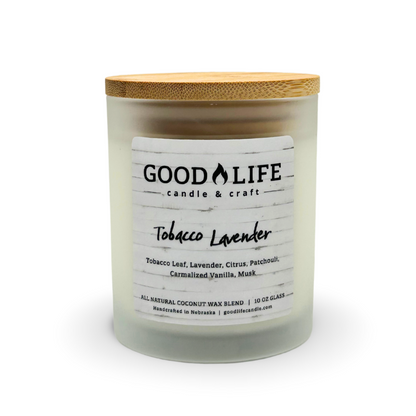 Tobacco Lavender Scented Candle