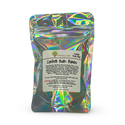 Confetti Bath Bomb Bag