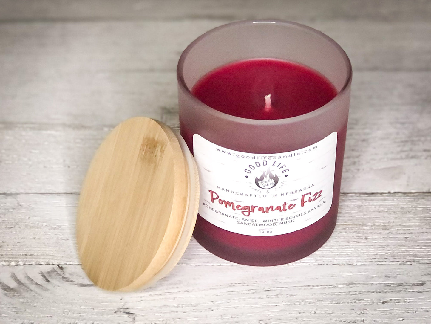 Pomegranate Fizz Scented Candle