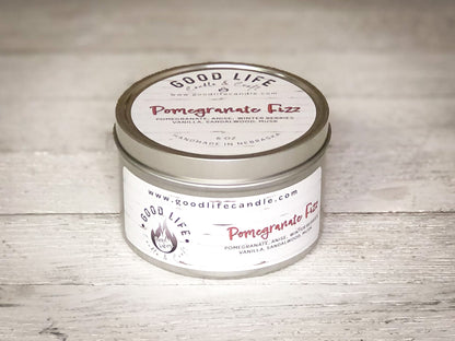Pomegranate Fizz Scented Candle