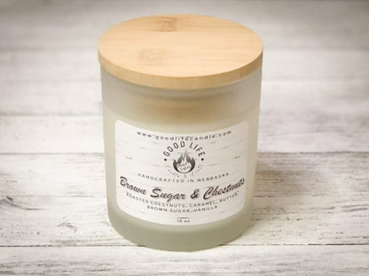 Brown Sugar & Chestnuts Scented Candle