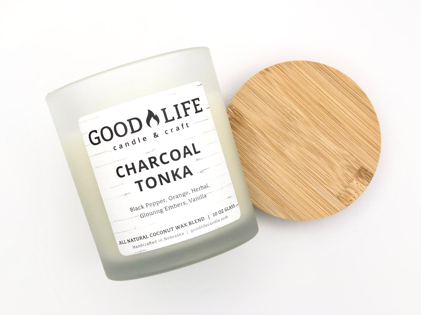 Charcoal Tonka Scented Candle