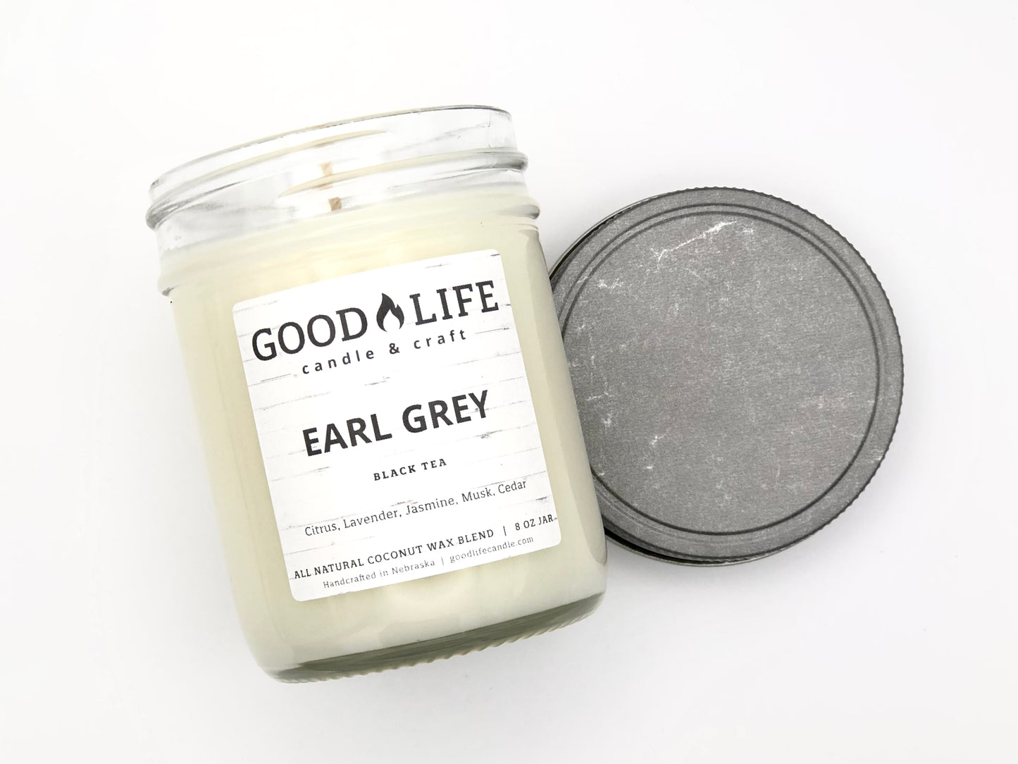 Earl Grey Black Tea Scented Candle
