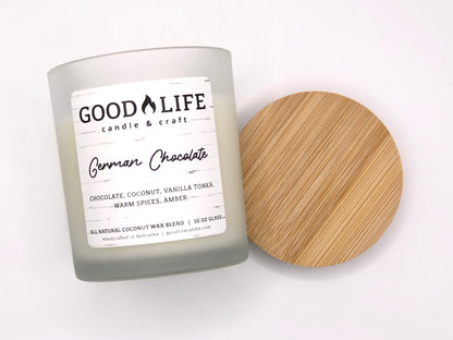 German Chocolate Scented Candle