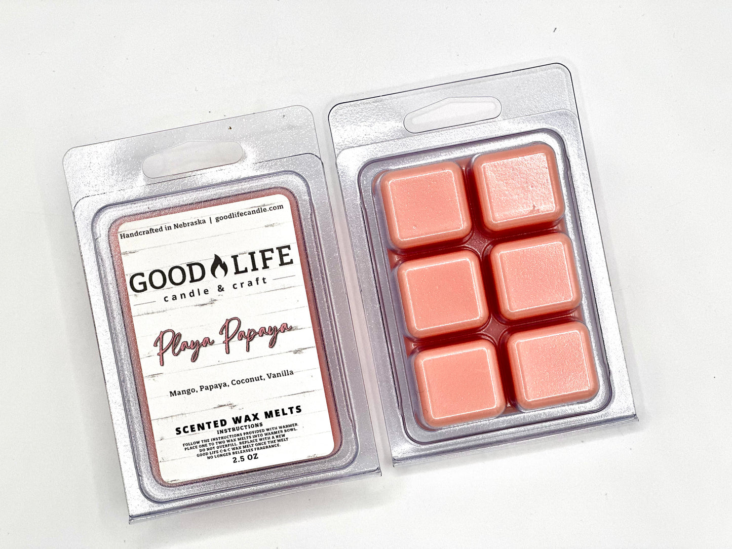 Playa Papaya Scented Wax Melts